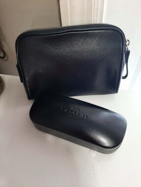 COACH Y2K Black Leather Accessories 4 Pc Set